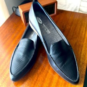 Dr Scholls Leather Flats